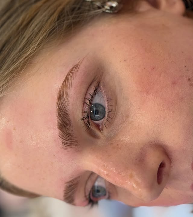 Recent brow transformation from Doll Me Up Beauty